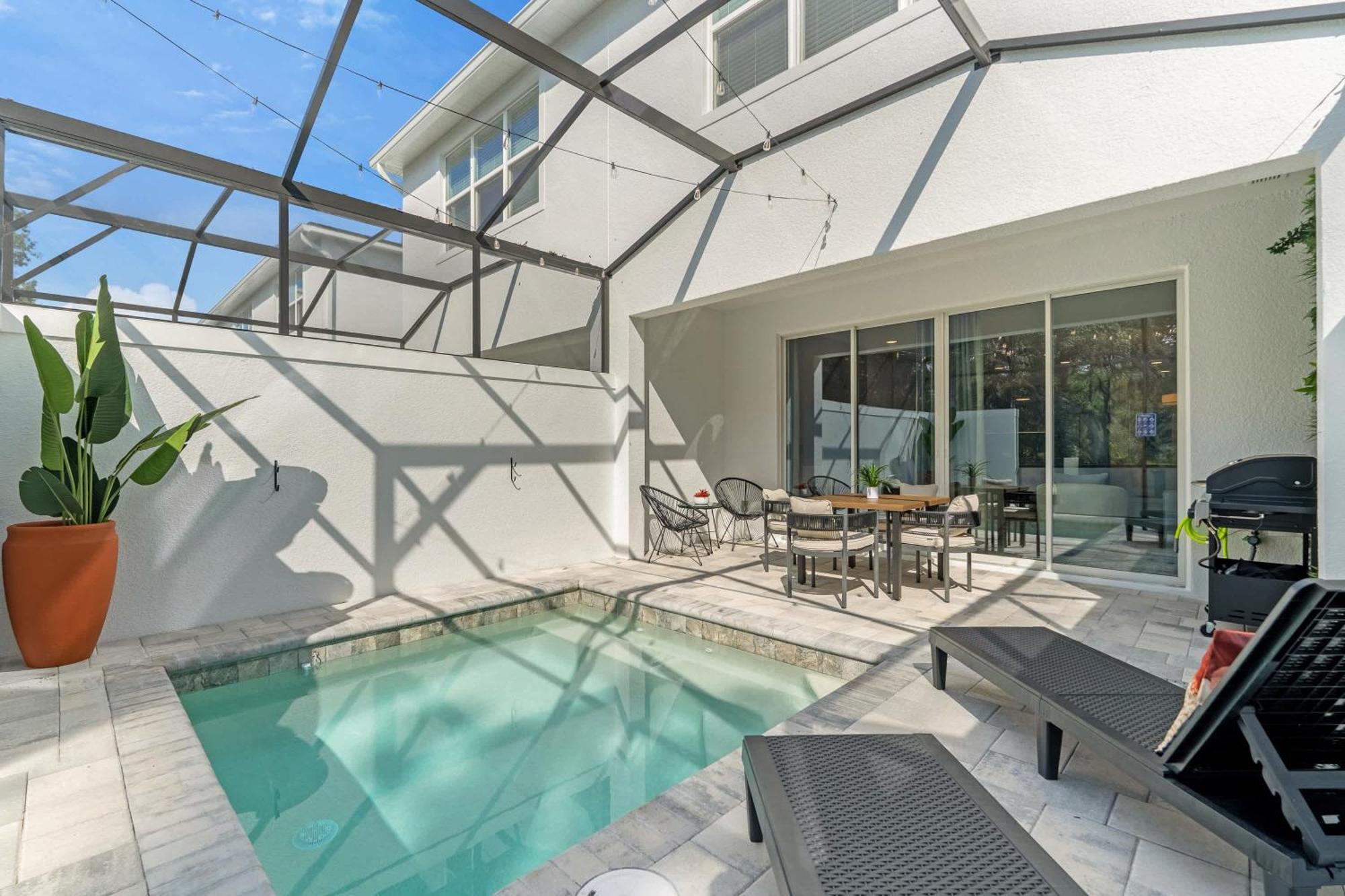 Upstay - Modern Family Townhouse W Private Pool オーランド エクステリア 写真